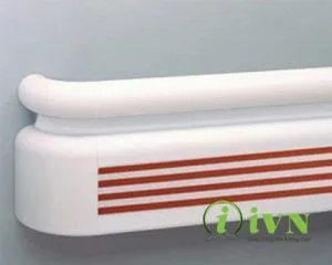 tay vịn hành lang bệnh viện nhôm iVN