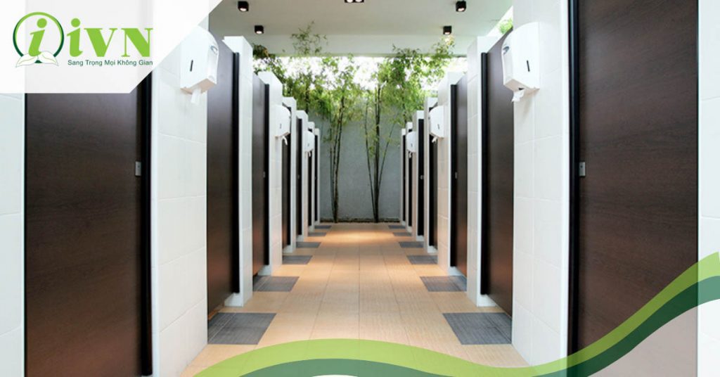 Thi công vách ngăn vệ sinh Compact tại Vĩnh Long