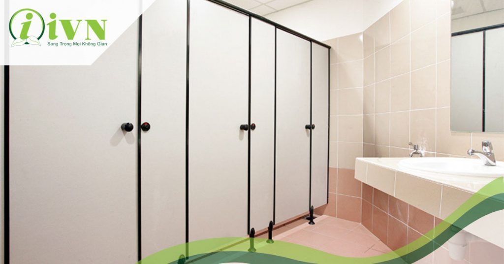 Thi công vách ngăn vệ sinh compact tại Bến Tre uy tín