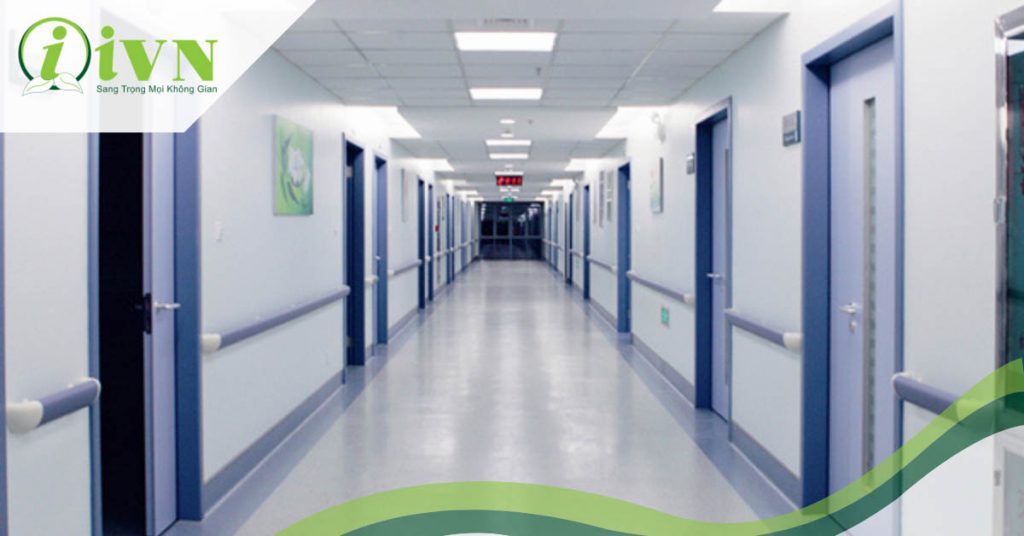 Thiết kế nội thất bệnh viện đạt chuẩn cùng iVN