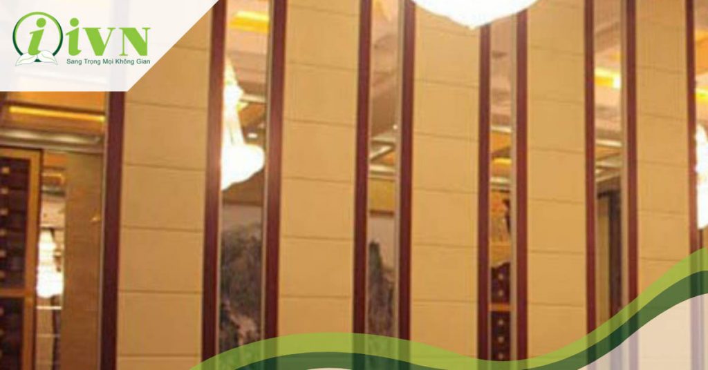 Tổng hợp 15+ mẫu vách ngăn di động nỉ sang trọng cho nhà hàng 