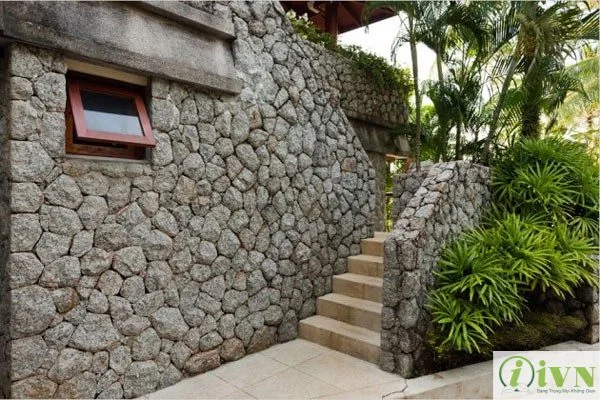 Đá ốp tường ngoài trời