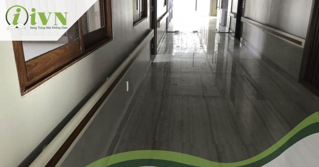Công trình tay vịn hành lang bệnh viện Đa khoa Hạnh Phúc – An Giang