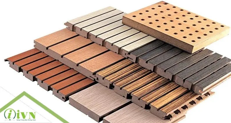 các loại vách gỗ tiêu âm
