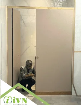 lắp đặt vách ngăn nhà vệ sinh đẹp