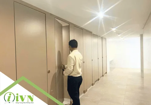 vách ngăn vệ sinh thiso mall