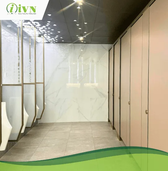 Vách ngăn vệ sinh Thiso Mall – Quận 2 – TP Thủ Đức