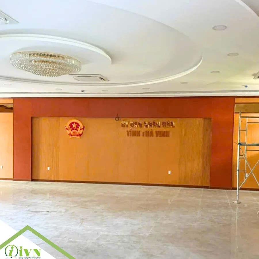 Dự án Tấm ốp tường – Tấm tiêu âm Hội trường Tỉnh Trà Vinh