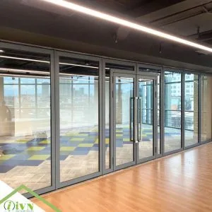 Công trình Dự án Vách ngăn di động Kính - Văn phòng làm việc TTC Tây Ninh tại iVN năm 2024 - thi công bởi iVN