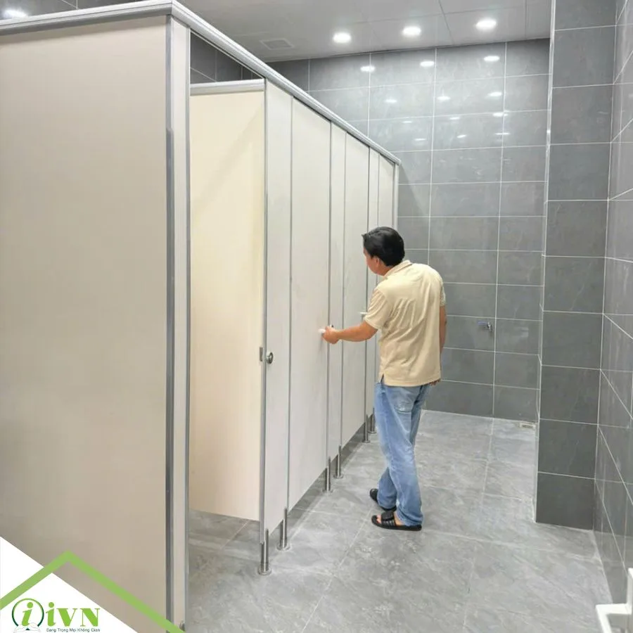 Dự án Vách ngăn vệ sinh Hội trường Tỉnh Trà Vinh