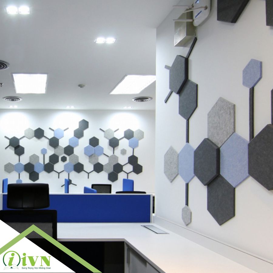 Tấm tiêu âm và các phương pháp lắp đặt sáng tạo