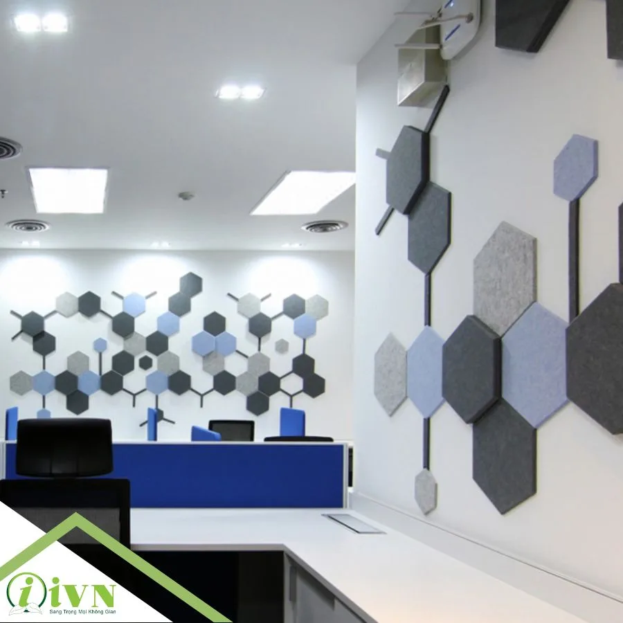 Tấm tiêu âm và các phương pháp lắp đặt sáng tạo