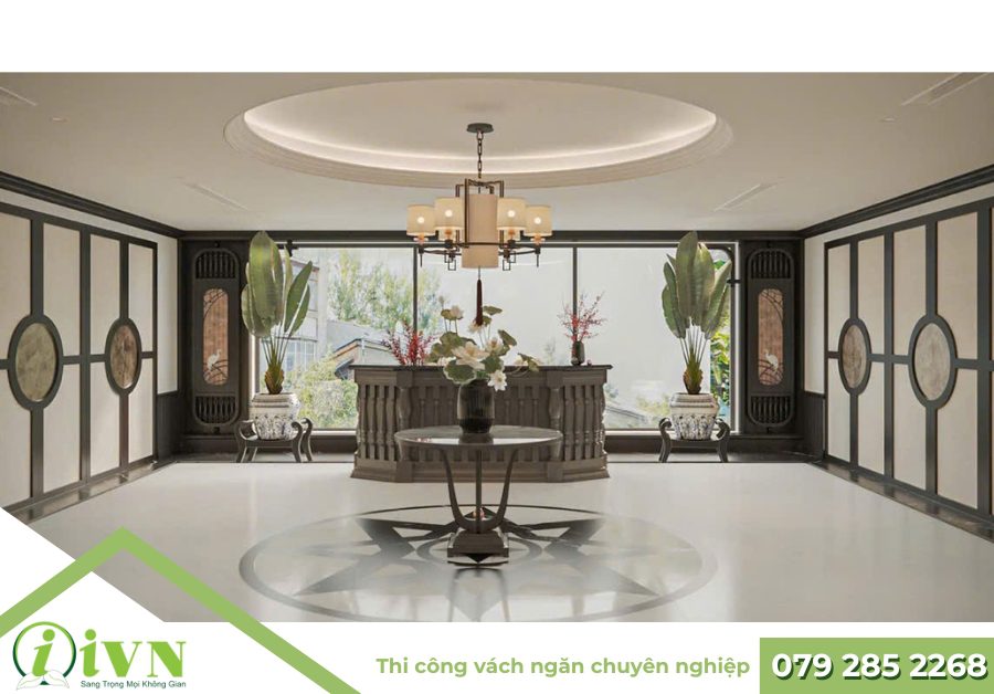Vách ngăn di động cho sảnh tiệc khách sạn tại Quảng Ngãi