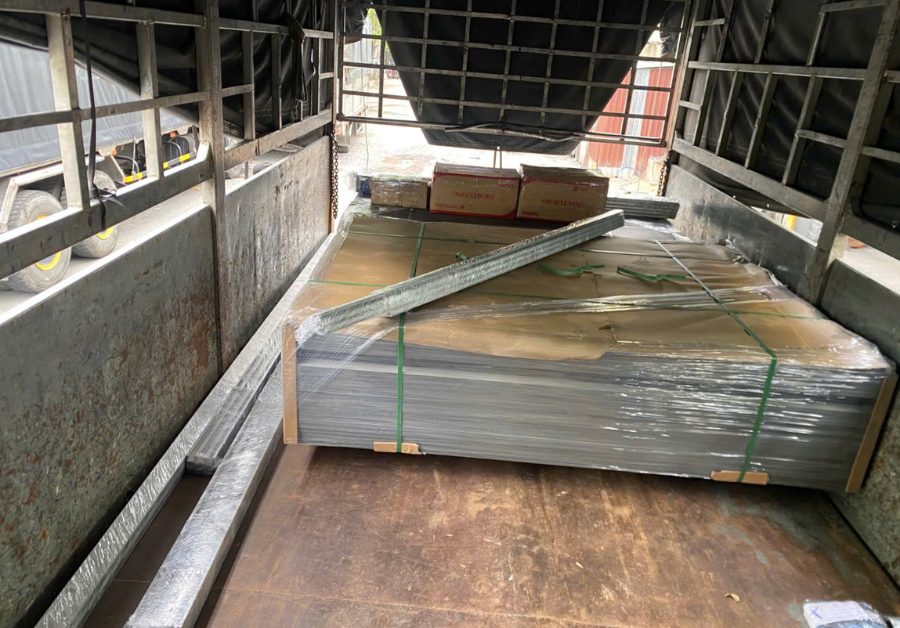 Vách ngăn vệ sinh nhà máy Thaco Trường Hải tại Vĩnh Long