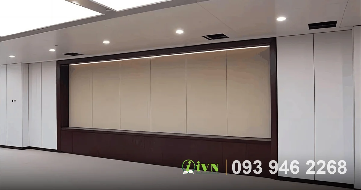Vách ngăn văn phòng di động hành lang văn phòng sáng