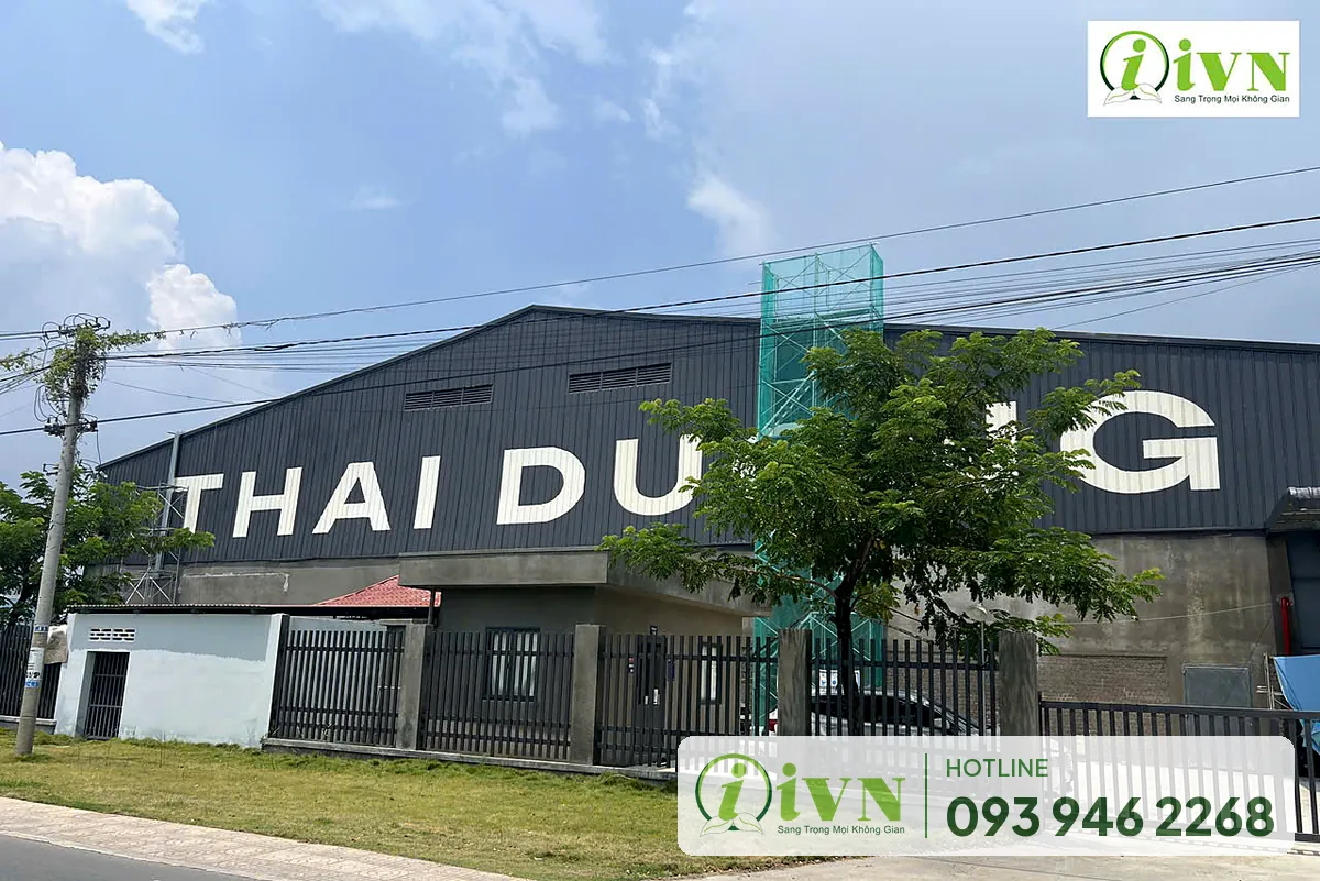 Nhà xưởng công ty May Thái Dương tại Cao Lãnh, Đồng Tháp