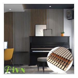 TẤM TIÊU ÂM ĐỤC GỖ DÀNH CHO PHÒNG THIỀN