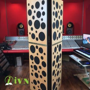 TẤM TIÊU ÂM ĐỤC GỖ DÀNH CHO STUDIO PODCAST