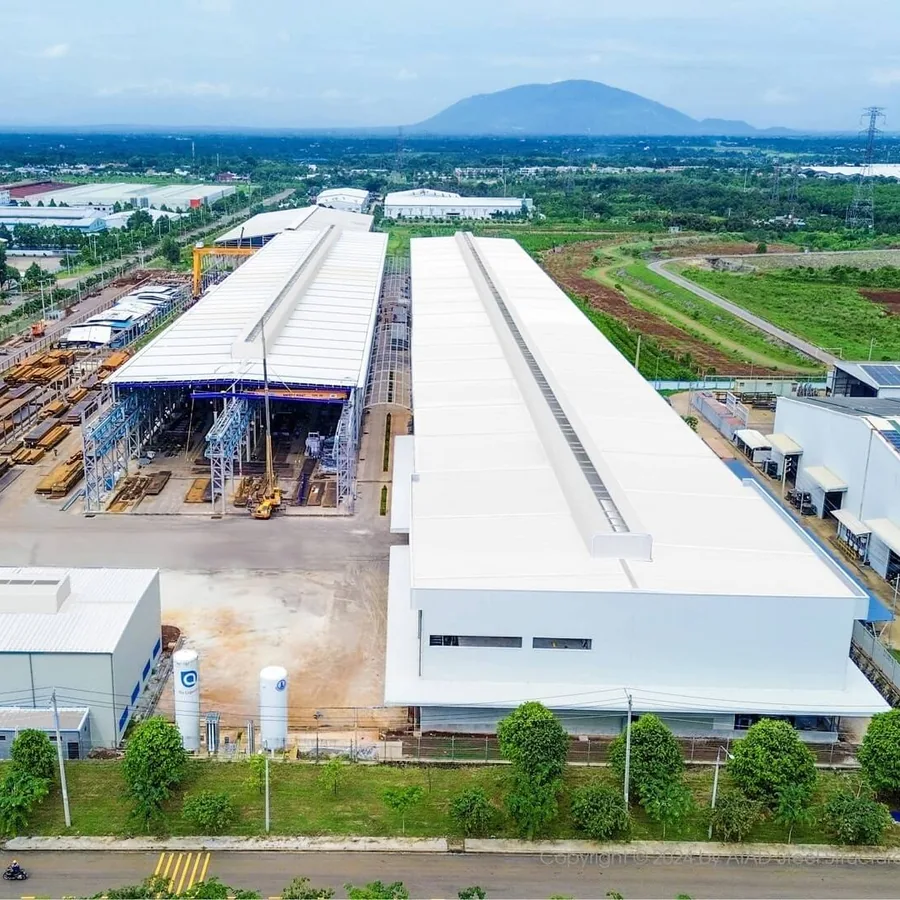 Công trình Dự án vách ngăn di động nhà máy ATaD – KCN Long Khánh, Đồng Nai tại iVN năm 2026 - thi công bởi iVN