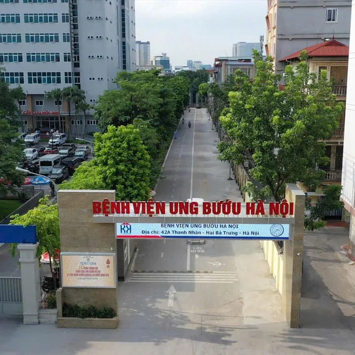Công trình Dự án tay vịn hành lang và thanh chống va đập Bệnh viện Ung bướu Hà Nội tại iVN năm 2026 - thi công bởi iVN
